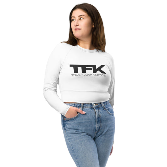 Women's Recycled Logo Long-sleeve Crop Top